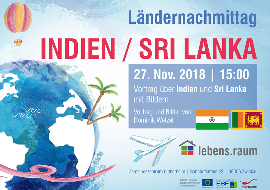 „Indien und Sri Lanka“