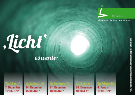 „LICHT ... es werde!“ | 7. Dezember 2014 bis 4. Januar 2015