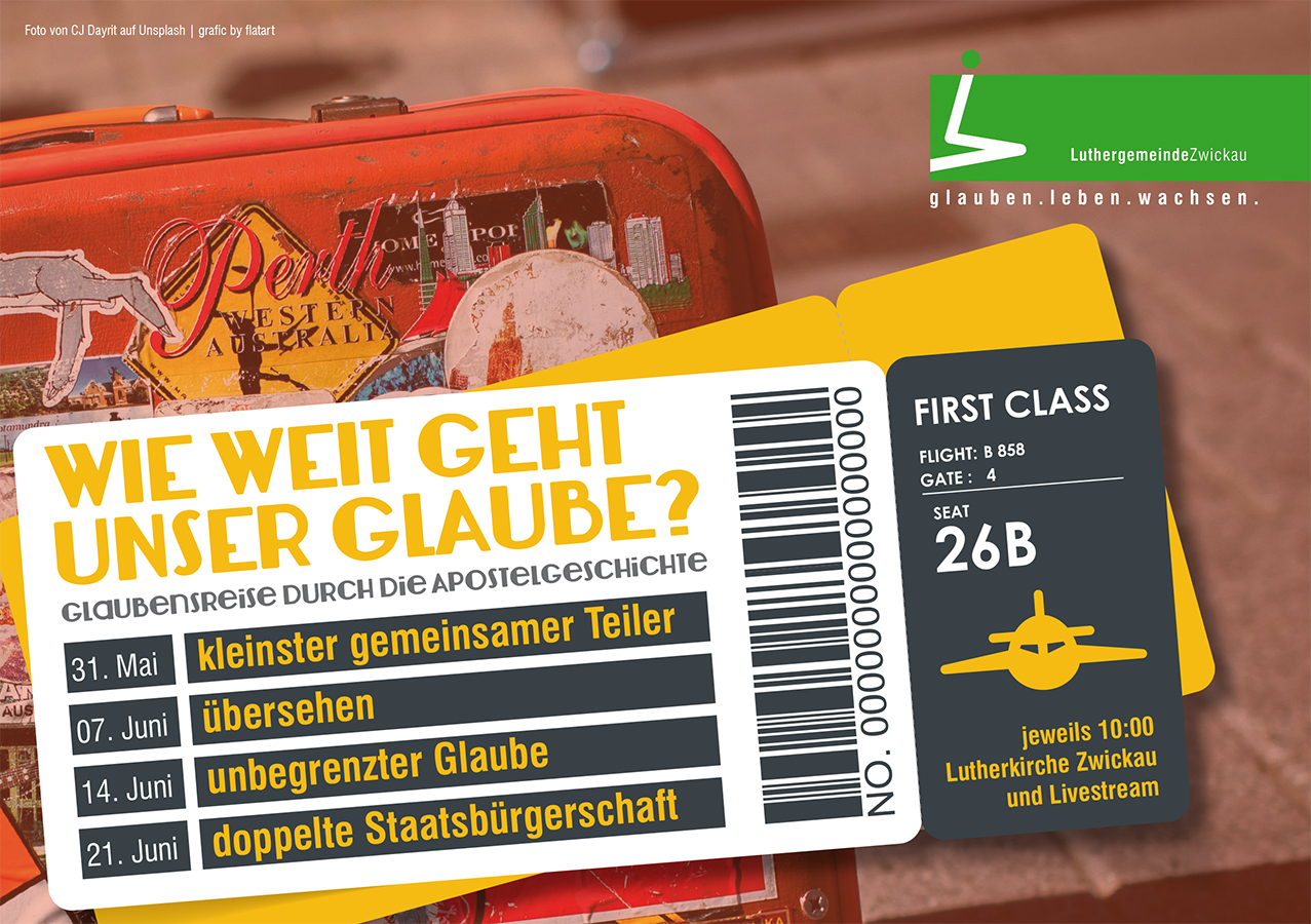 Predigtreihe Wie weit geht unser Glaube? Predigtreihe Wie weit geht unser Glaube?